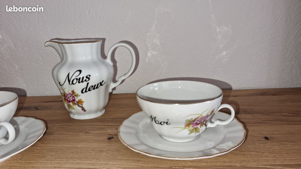 Service à café ou thé tête à tête (image 3)