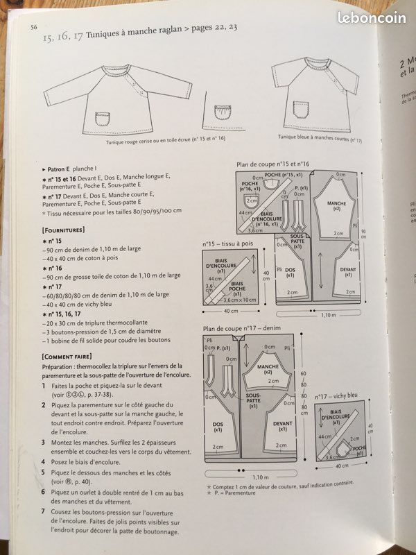 Livre de couture mes petits habits (image 3)