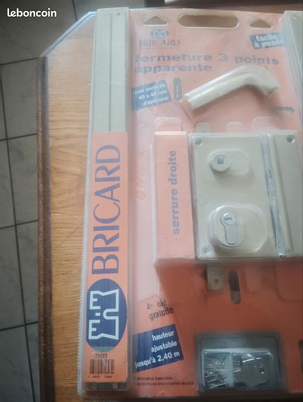 Bricard fermeture 3 points apparente (image 3)
