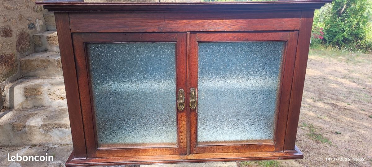 Buffet Vaisselier ancien 2 corps merisier (image 10)