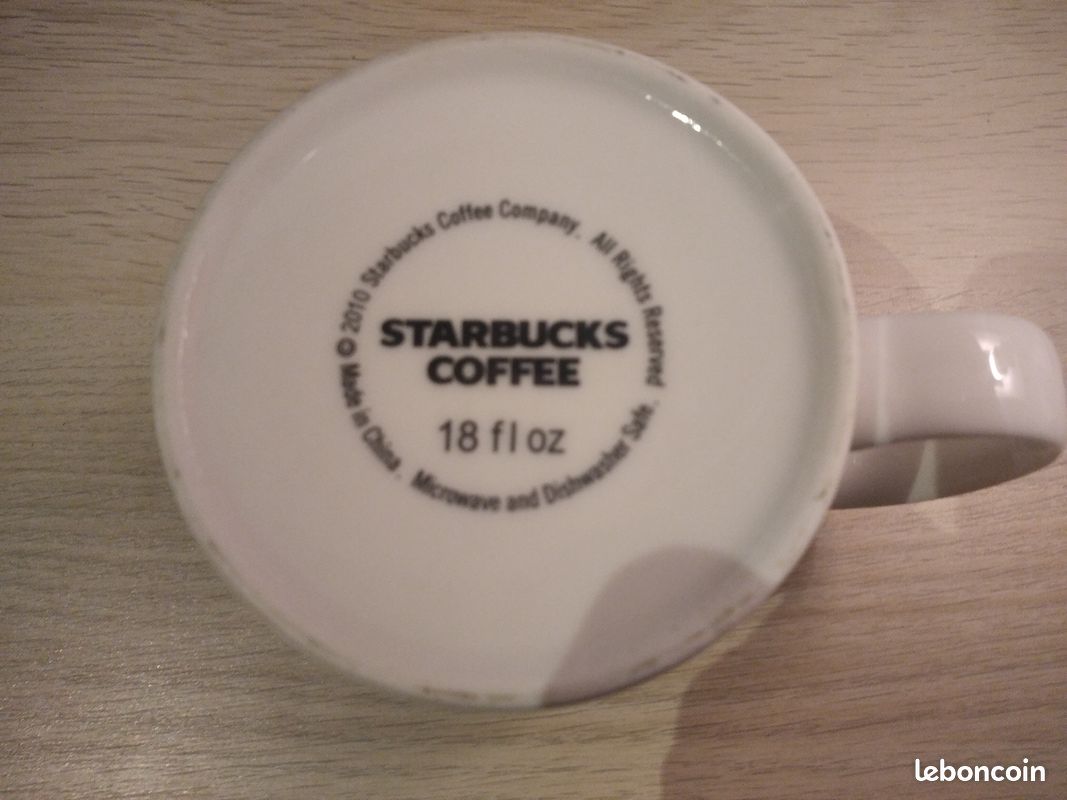 Mug Starbucks San Francisco 2010 (image 8)