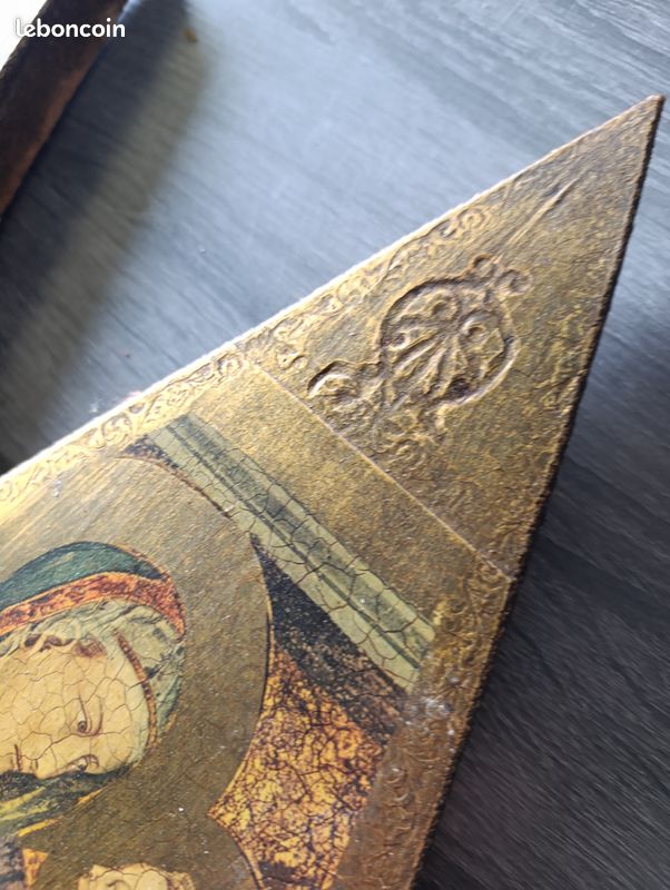 Triptyque religieux période gothique italienne (image 2)