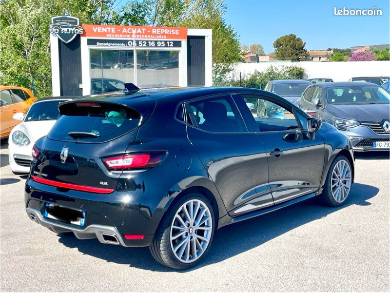 Renault Clio 4 rs 200 cv phase 2 ÉTAT NEUF cup boîte auto + palette Année 2018 Totalise 46000 km (image 3)