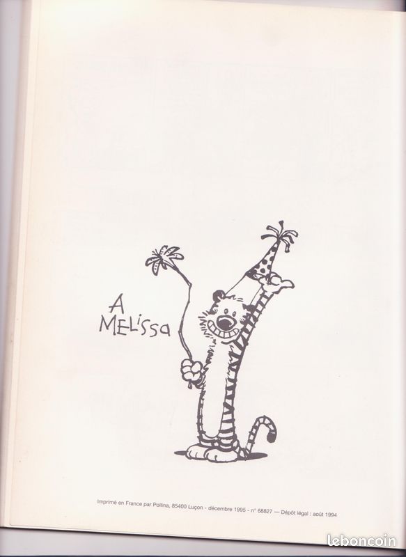 Calvin et hobbes 8 1994 -1995 (image 3)