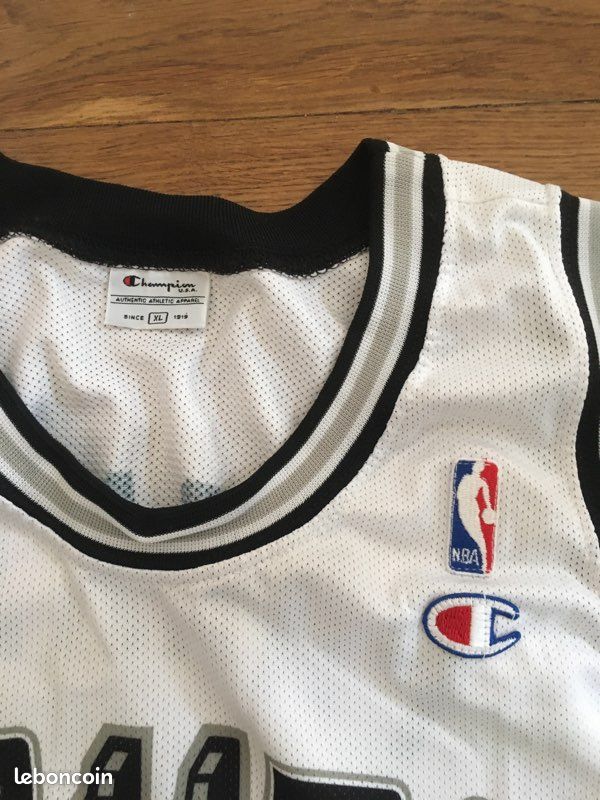 Maillot de basket des années 80 - France