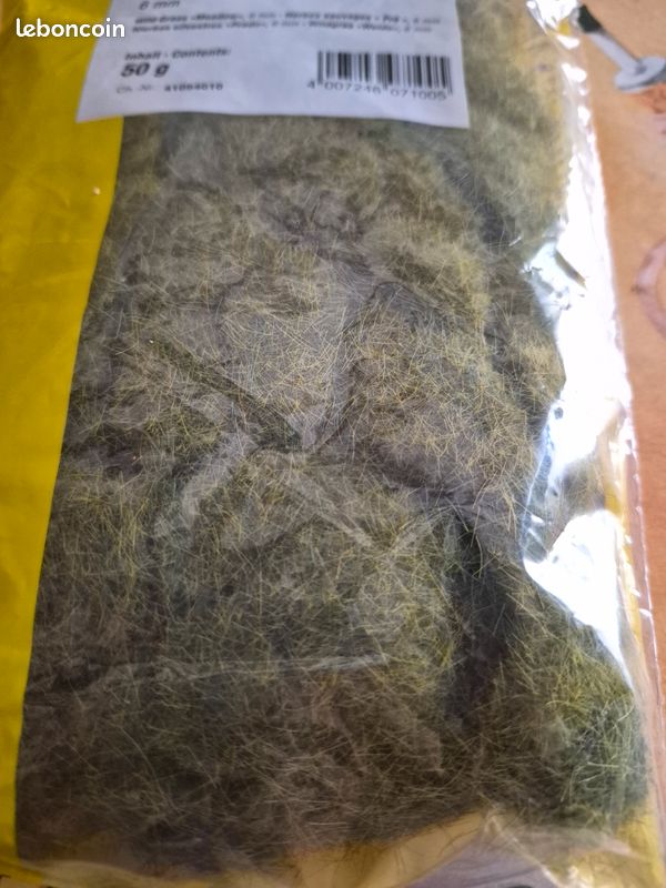 Pot de flocage herbes sauvages beige 6mm 100g - toutes échelles - NOCH 07091
