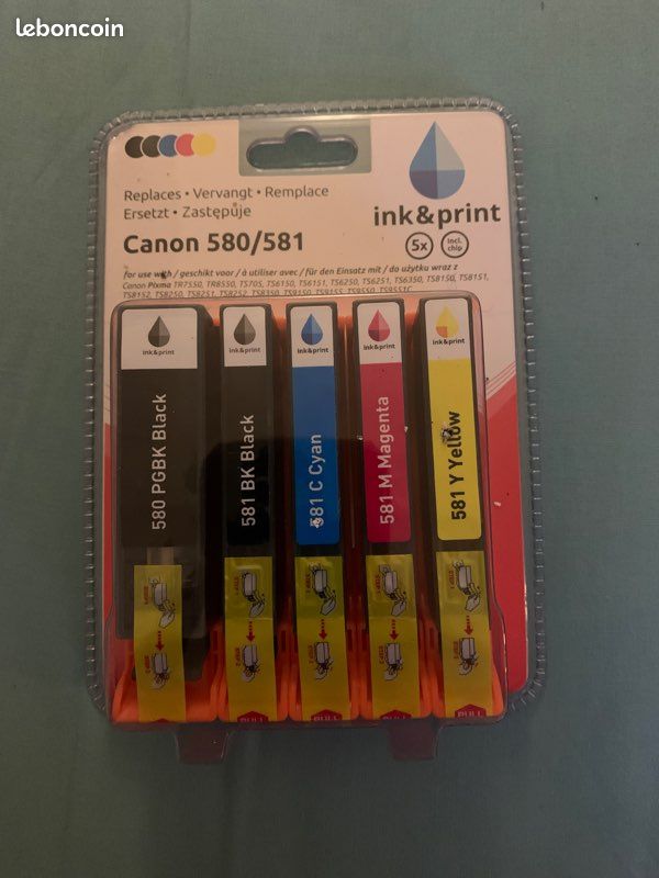 Pack encre canon (image 1)