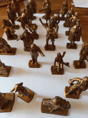 Sèrie kinder Figurines en metal Coloni Inglesi 40mm fer