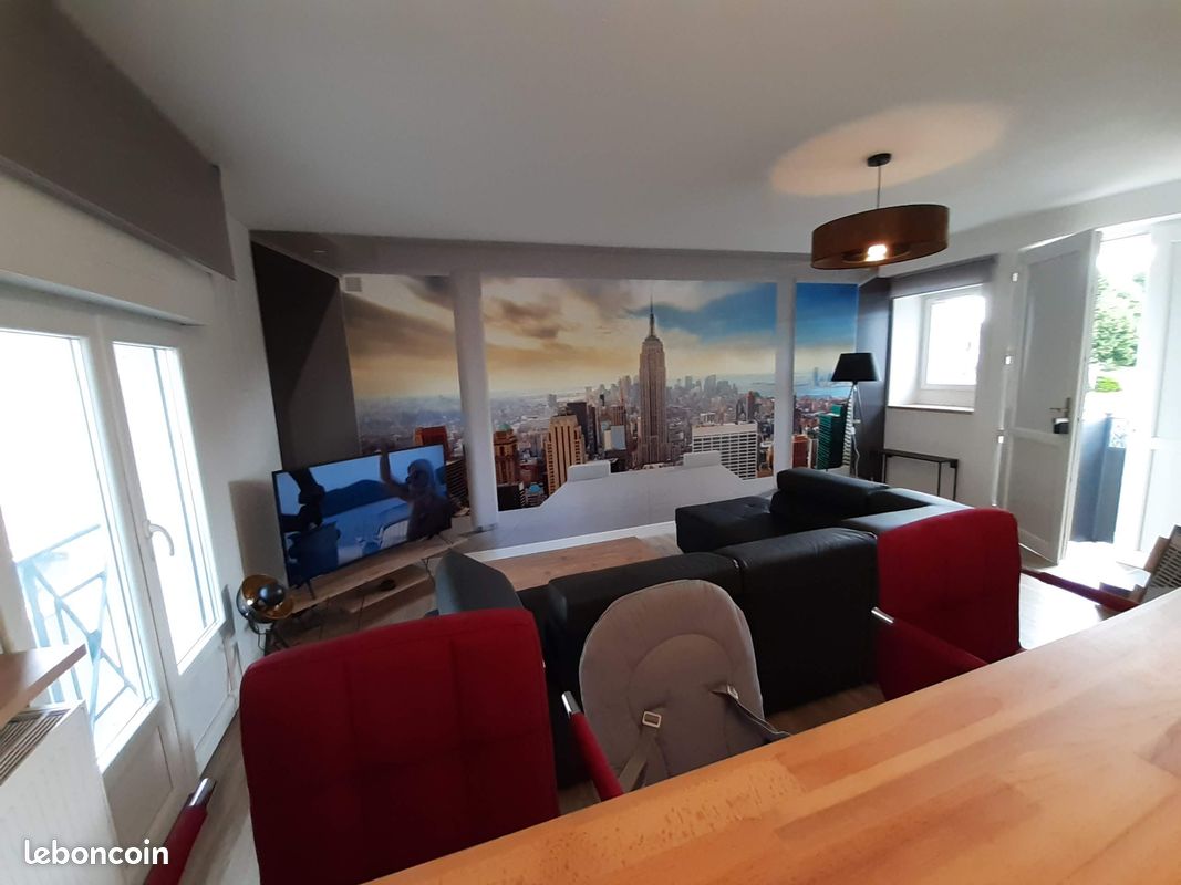 ★Superbe appartement 5/6 pers ★Centre ville★ Terrasse ★Parking★draps/serviettes★New-York View (image 8)