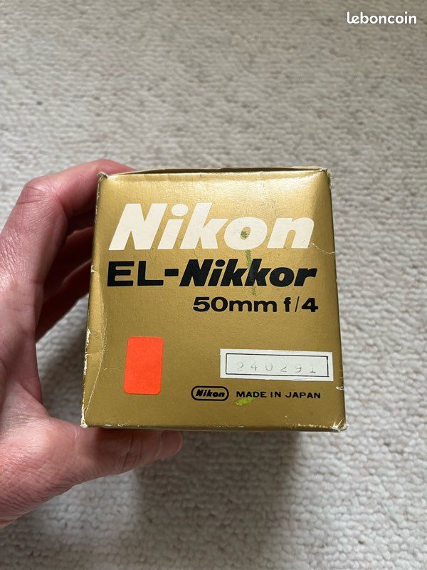 Nikon EL Nikkor 50mm f2.8 Objectif d'appareil photo