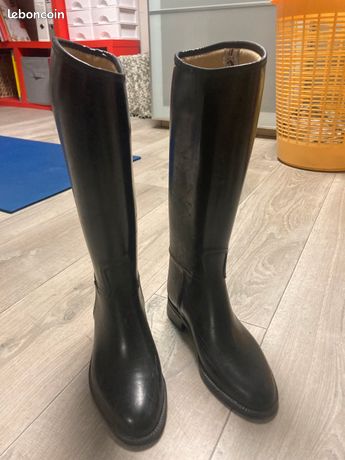Bottes D'équitation Cottage Craft - Caoutchouc Noir - Taille UK 4 / EU 36