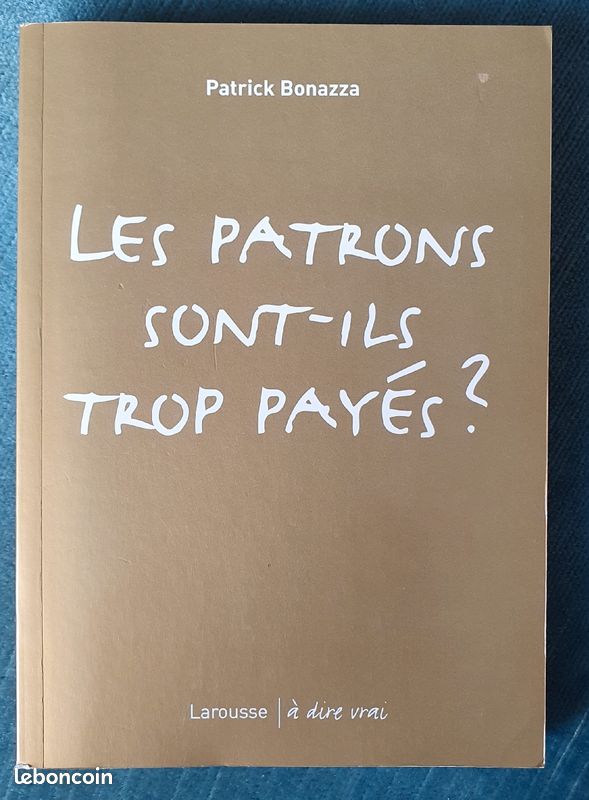 Les patrons sont-ils trop payés ? - Patrick Bonazza (image 1)