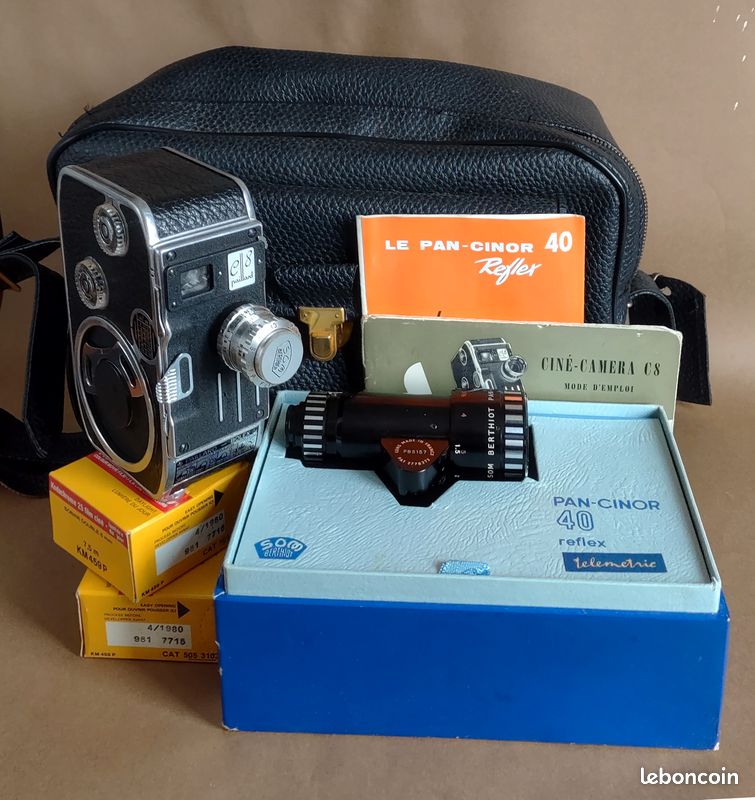 Paillard Bolex C8 - Caméra Cinématographique Vintage 8mm