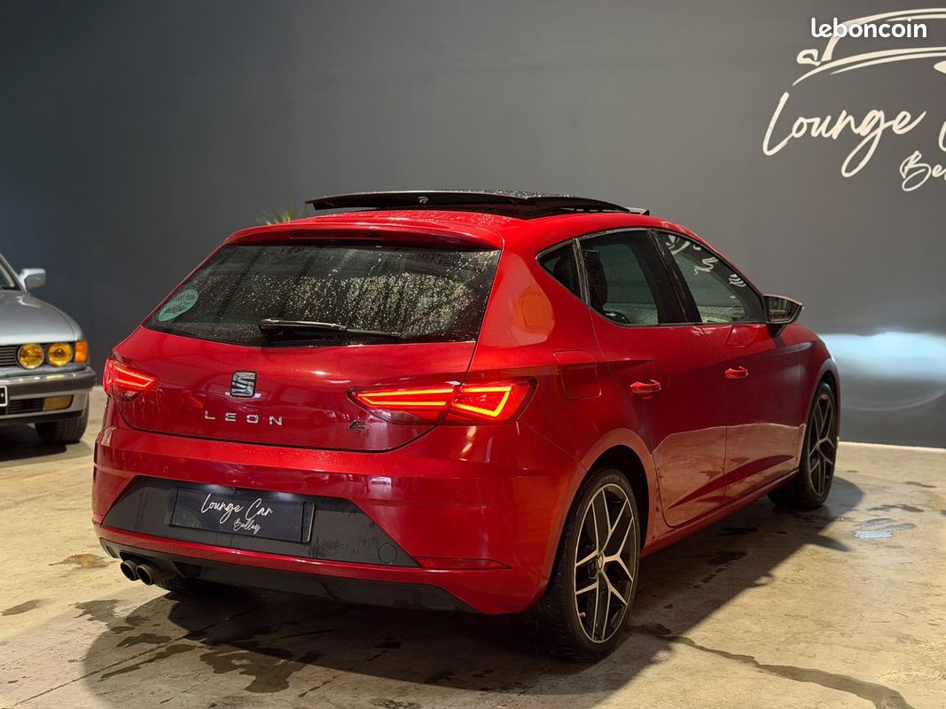 SEAT LEON 1.4 ECoTsi 150 Start/Stop ACT DSG7 FR - Toit Ouvrant Panoramique - Seat Sound - CarPlay / Android Au (image 6)