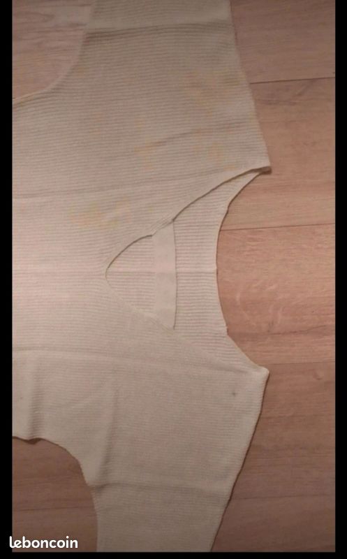 Petit pull coton lin Caroll neuf (image 5)