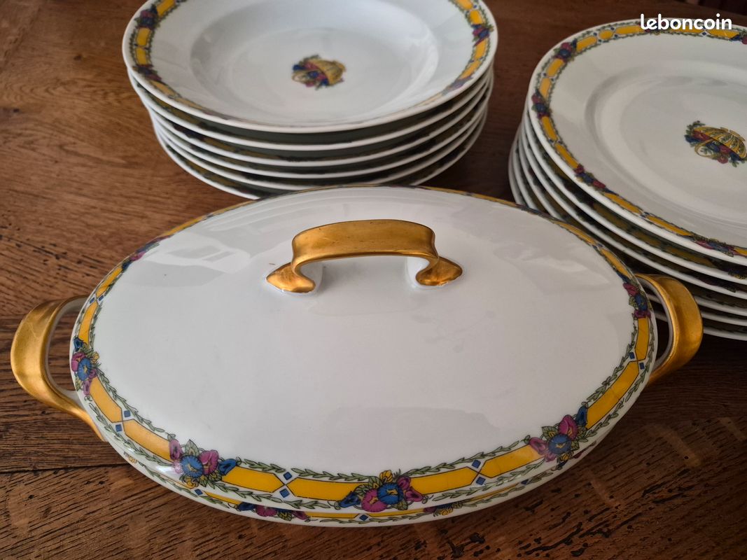 Service de table porcelaine de limoges (image 3)