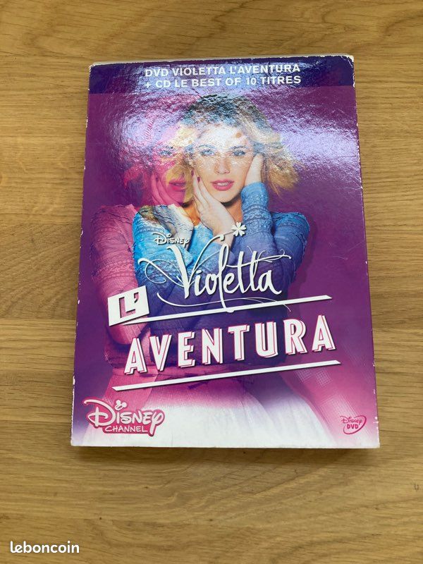 DVD Violetta L’aventura + CD Le Best Of 10 Titres (image 1)