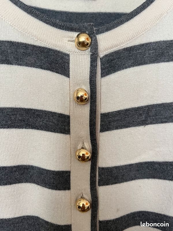Gilet rayé (image 4)