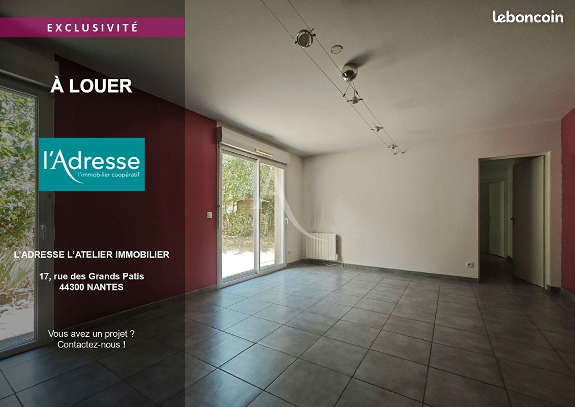 Appartement 4 pièces 82 m² · à Nantes · 82 m² · 1 220 €/mois