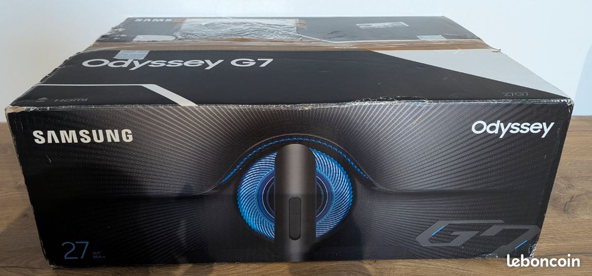 Samsung odyssey g7 27" (image 2)