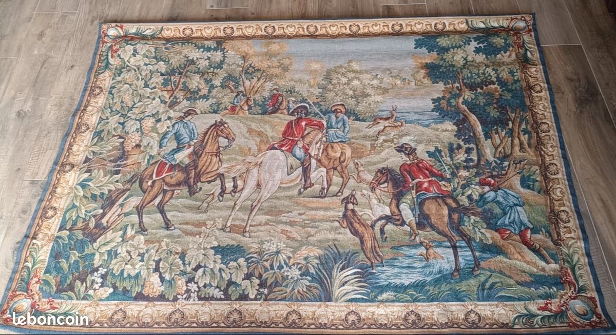 Tapisserie chasse à courre (image 1)