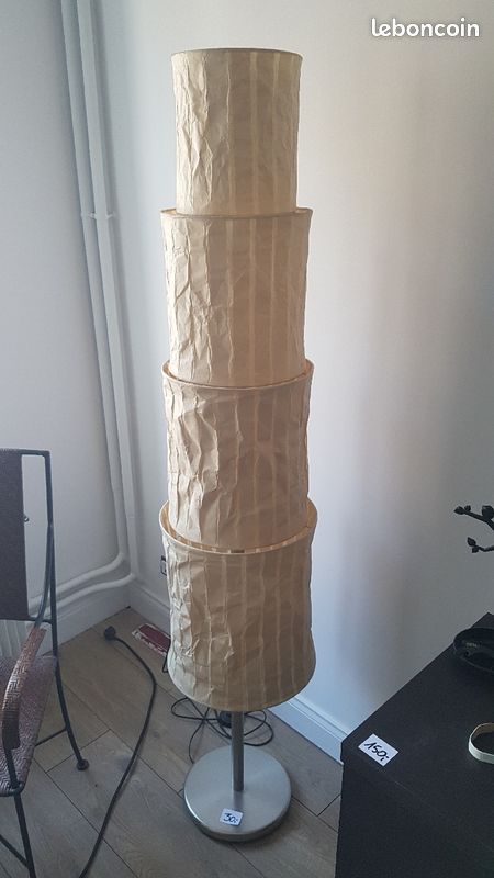 Lampe decorative en papier (image 1)