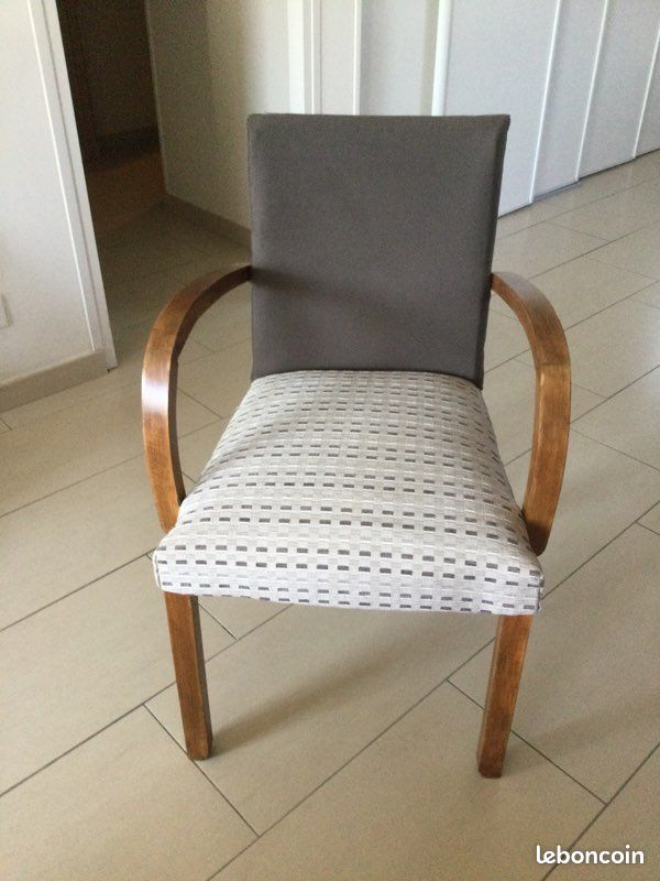 Fauteuil style Bridge refait à neuf (image 1)