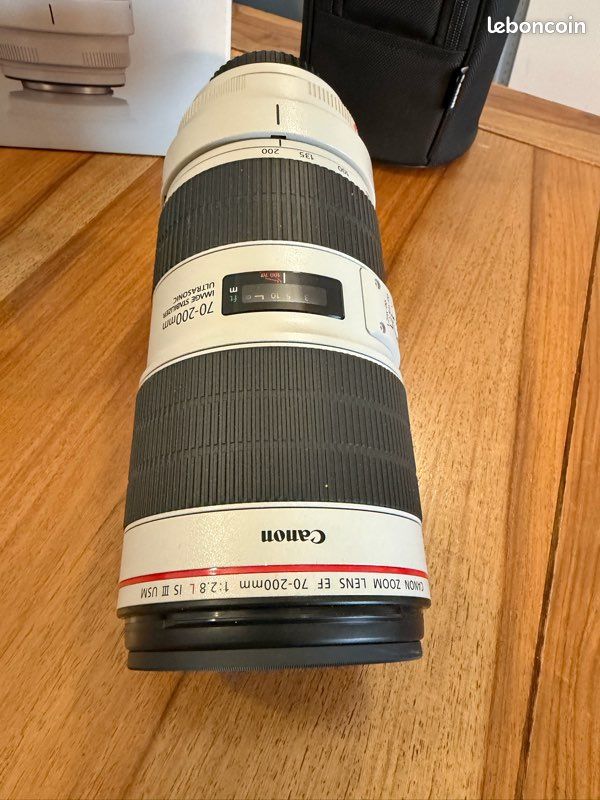 Objectif Canon EF 70-200mm f/2.8 L IS II USM série professionnelle - Photo, audio & vidéo