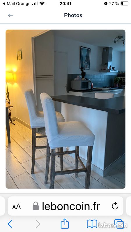 2 Chaises haute maison du monde (image 2)
