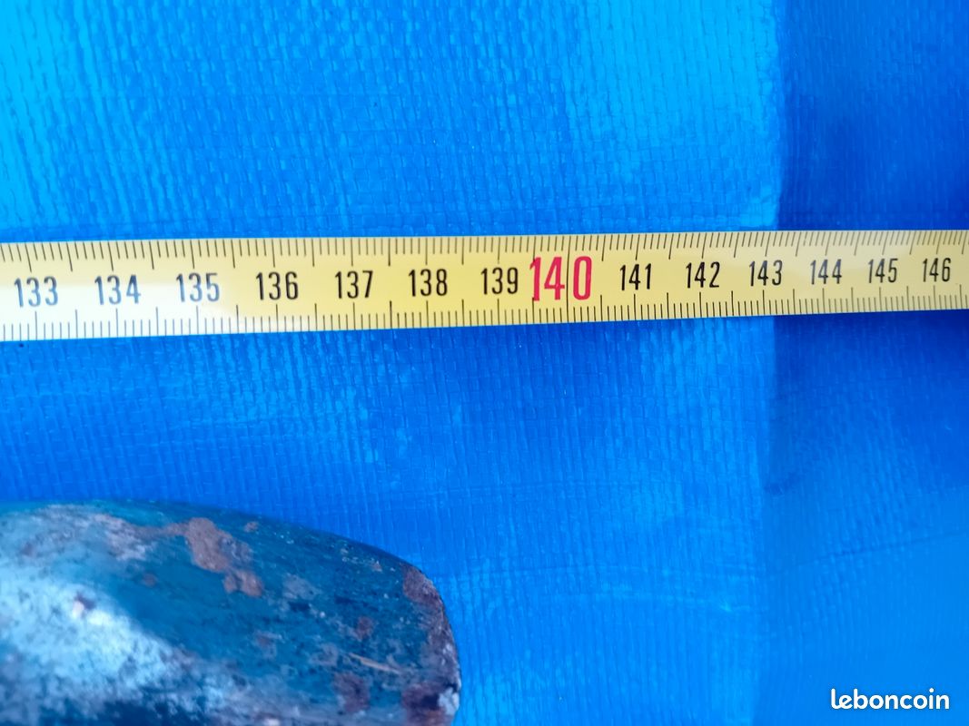 Barre à mine professionnelle en acier forgé - 1,40 m (image 3)