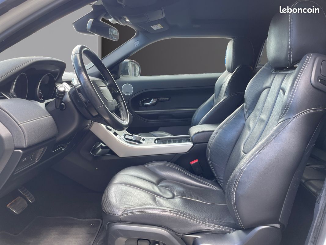 LAND ROVER EVOQUE Coupé SD4 190ch Dynamic GPS JA 20" noires Régulateur Meridian Cuir (image 9)