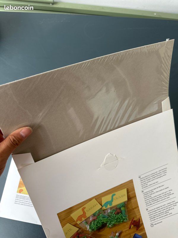 Lot 2 packs papier cartonné autocollant blanc (image 4)