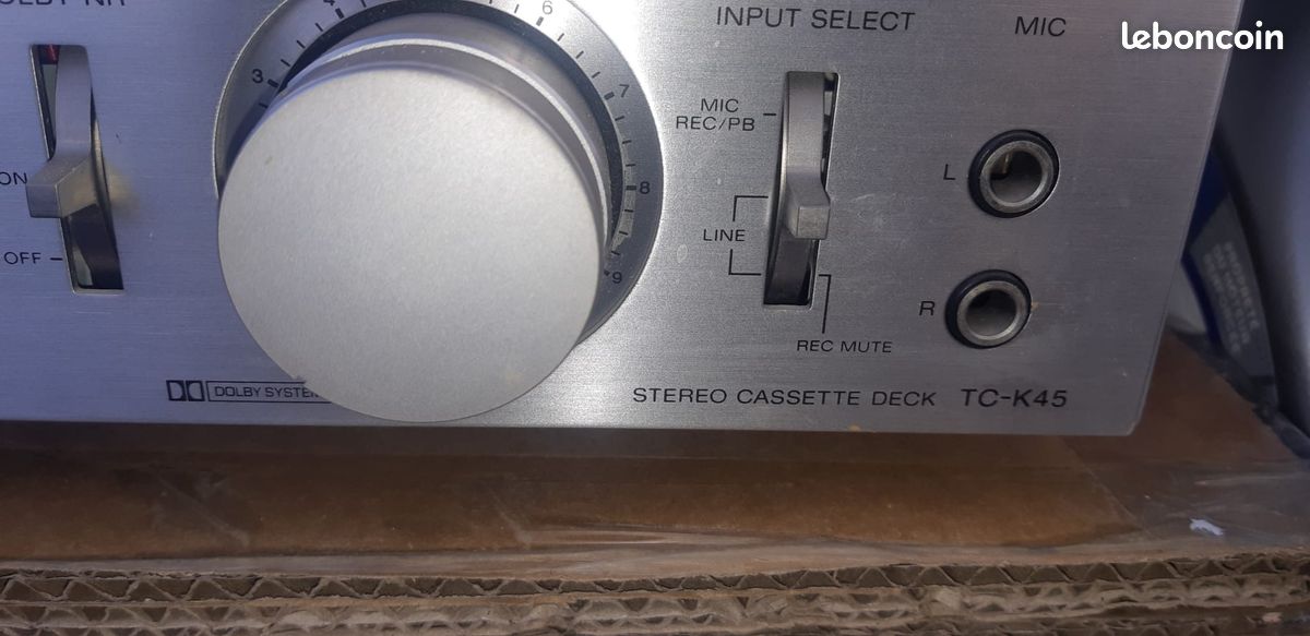 Sony Stereo Cassette Deck Tc K45 À VENDRE! - FR