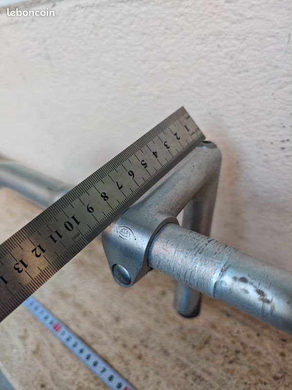 Guidon Philippe Atax en aluminium pour vélo vintage course 1970s France