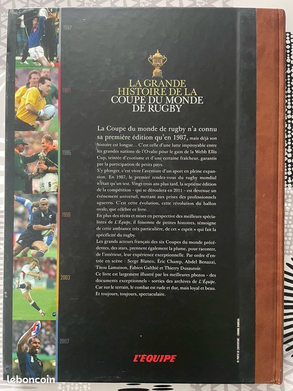 Livre d'Or Coupe du monde rugby 2007, Philippe Kallenbrunn