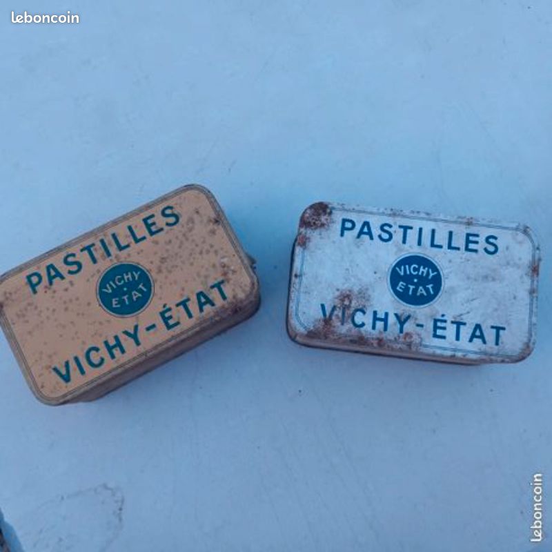 Boites en tôle VICHY - (image 1)