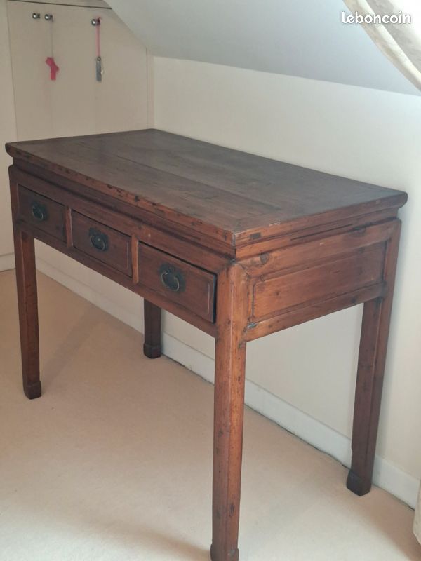 Console ou bureau chaise asiatique (image 2)