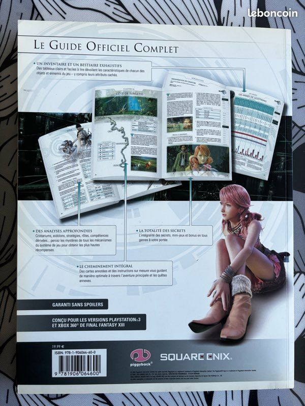 Guide Final Fantasy XIII-2 PS3, Guide officiel FF 13-2 Xbox 360
