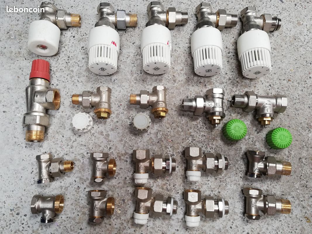 Lot de têtes thermostatiques (image 1)