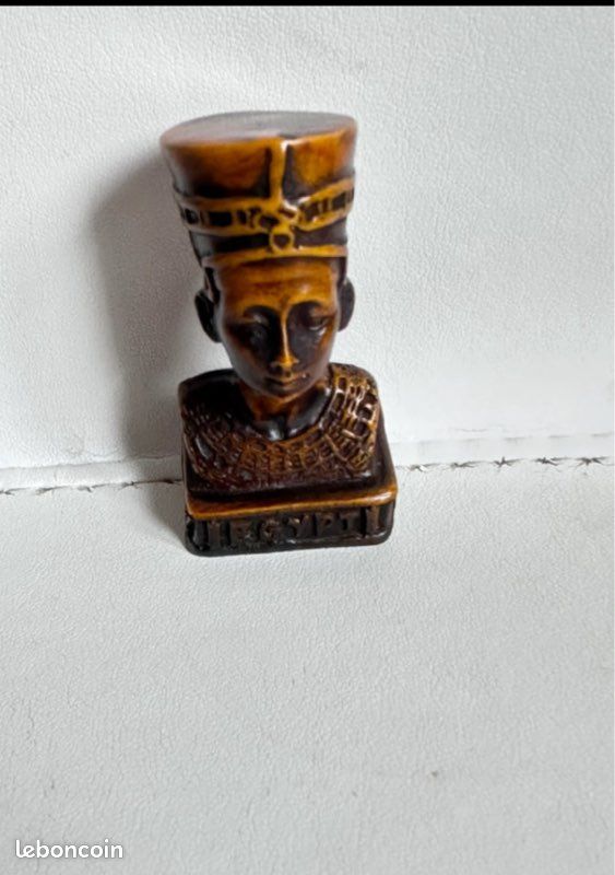 Buste pharaon égyptien déco souvenir - style bronze (image 2)