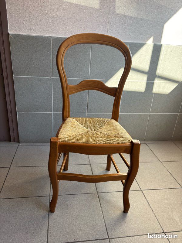 Lot 6 chaises Louis Philippe (image 3)