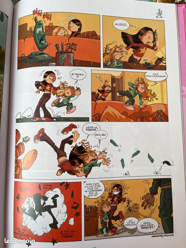 à saisir, bandes dessinées, les sisters tome 1,1 air de famille (image 4)