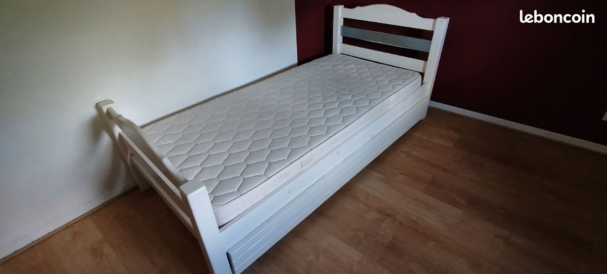 Lit gigogne avec matelas (image 3)