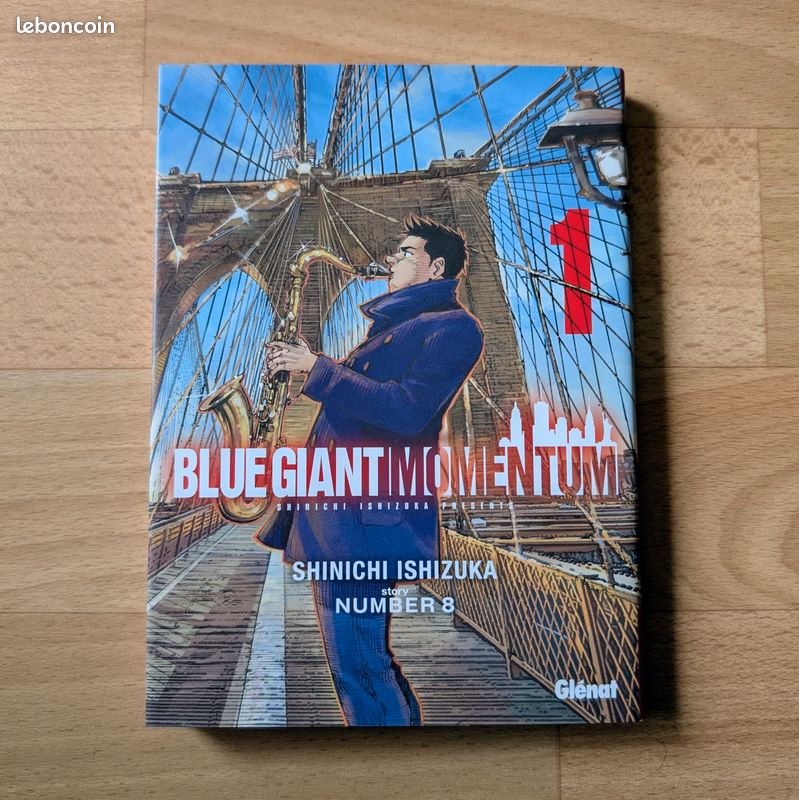 Manga Blue Giant Momentum Tome 1, Comme neuf (image 1)