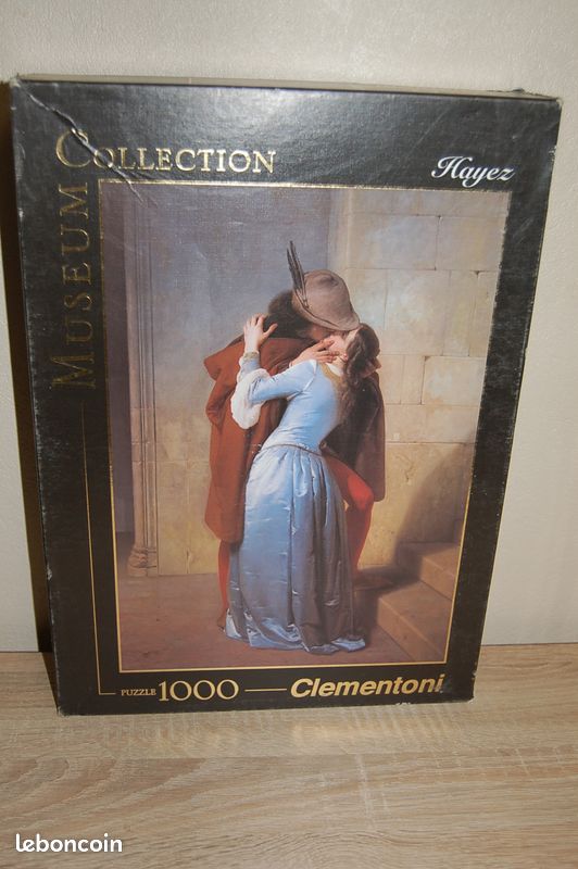 Puzzle Neuf sans BLISTER 1000 p CLEMENTONI le baiser (image 1)