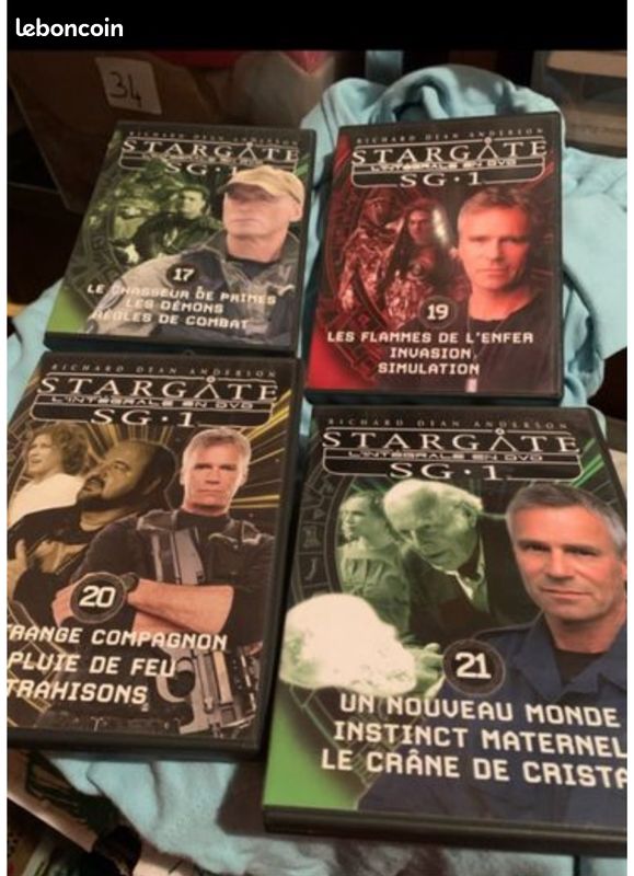 Lot Dvd X 26 Star Gate /SG 1 (image 3)