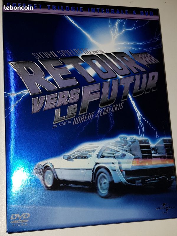 Coffret de 4 DVD de retour vers le futur DVD Films