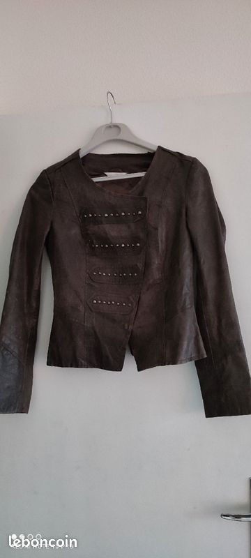 Veste cuir femme Promod Taille 34 (image 4)