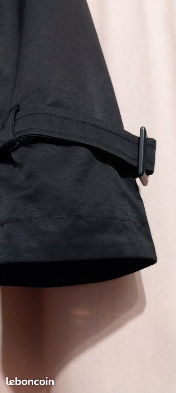 Trench homme noir 44/46 (image 4)