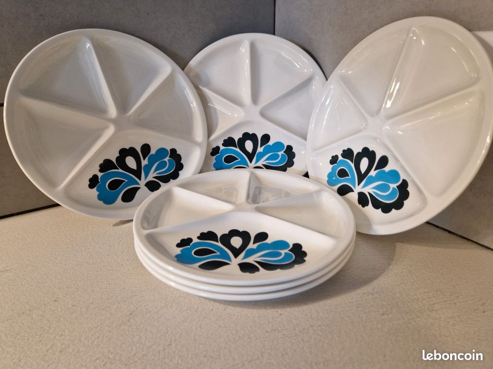 Le Creuset / France - 5 fourchettes à fondue - Arts de la table
